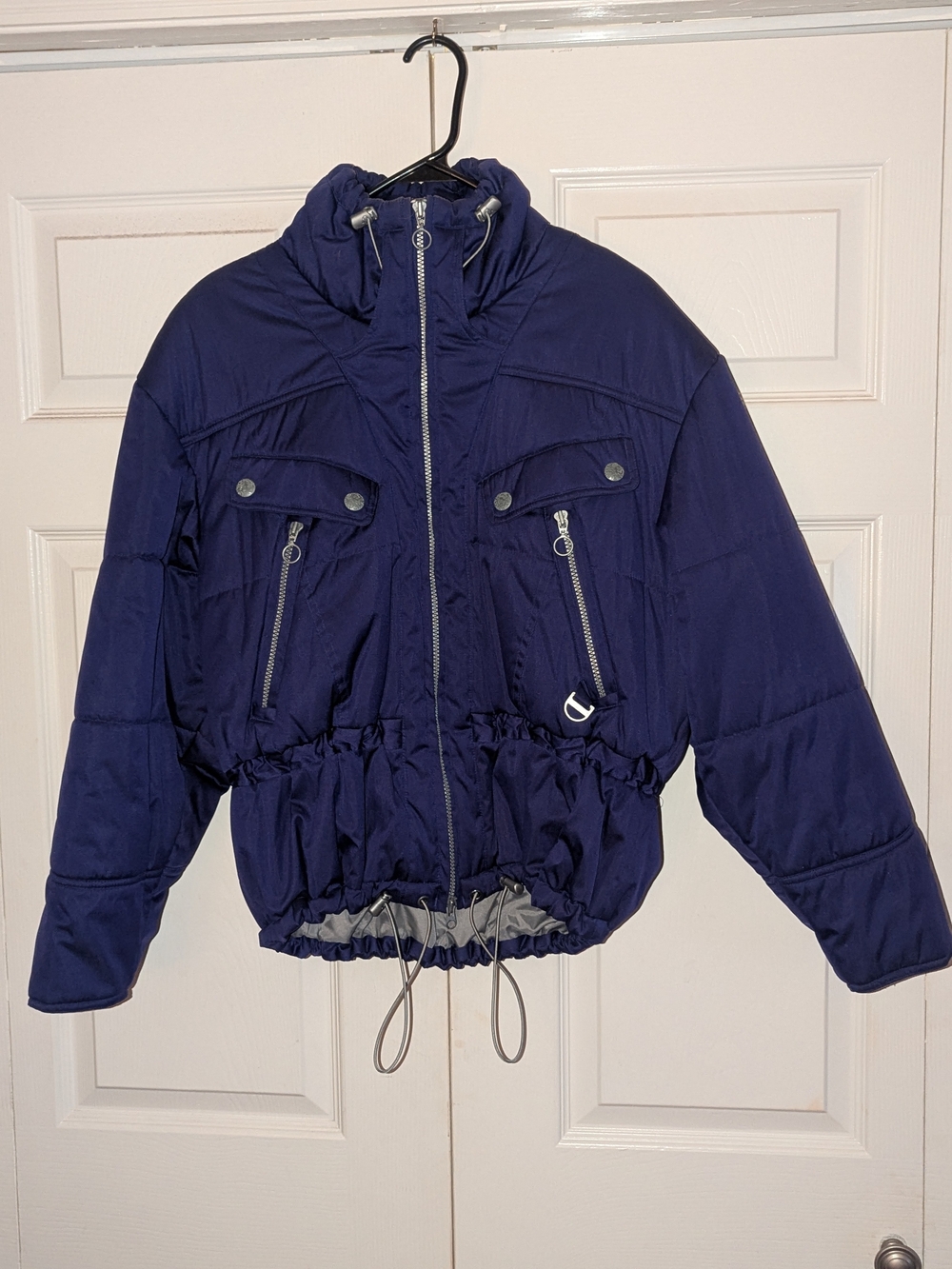 Cornice Blue Retro Insulated Ski Jacket